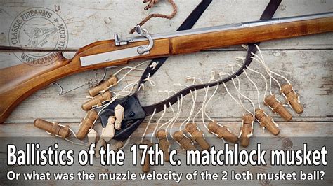 The ballistics of 17th Century musket balls 